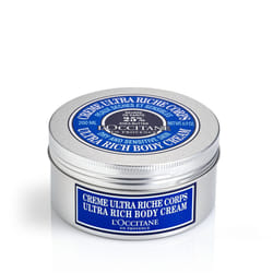 L'OCCITANE Shea Butter Ultra Rich Body Cream 200ml | Enriched with 25% Shea Butter | Vegan & 97% Readily Biodegradable | Clean & Luxury Beauty
