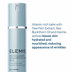 ELEMIS Pro-Collagen Neck and D?collet? Balm ? Moisturizing Face & Neck Cream to Firm, Smooth, Hydrate, and Reduce Wrinkles, Vitamin-Rich Anti-Aging