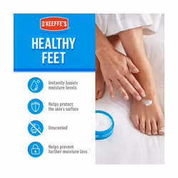 O?Keeffe?s? Jar Healthy Feet 91g (6 Pack)