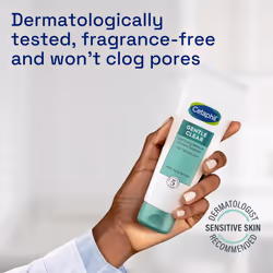 Cetaphil Gentle Clear Blemish Control 3-Step Routine Skincare Kit with Salicylic Acid, Face Cleanser 124ml + Serum 30ml + Moisturiser 89ml