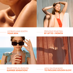 Lancaster Golden Tan Maximizer After Sun Lotion 400ml | One Month Tan Prolonging | Natural Tan Accelerator | Soothes and Calms Sun-Exposed Skin