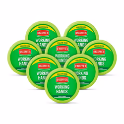 O'Keeffe's Working Hands Value Size Jar 193g (8 Pack) - Hand Cream for Extremely Dry, Cracked Hands | Instantly Boosts Moistu ...