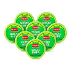 O'Keeffe's Working Hands Value Size Jar 193g (8 Pack) - Hand Cream for Extremely Dry, Cracked Hands | Instantly Boosts Moisture Levels, Creates a