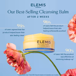 ELEMIS Pro-Collagen Cleansing Balm, 3in1 Melting Facial Cleanser for Deep Cleansing Wash, Infused with 9 Nourishing Essential Oils, Daily Moisturising