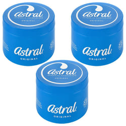 Astral Face & Body Intensive Moisturiser Cream 500ml (Pack of 3)
