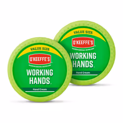 O'Keeffe's Working Hands Value Size Jar 193g (2 Pack) - Hand Cream for Extremely Dry, Cracked Hands | Instantly Boosts Moistu ...