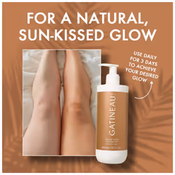 Gatineau - Golden Glow Gradual Tan (400ml) + Golden Glow (75ml), 2 in 1 Moisturiser & Self Tanning Lotion