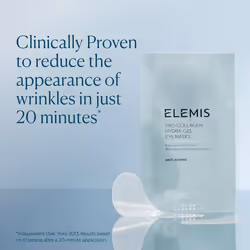 ELEMIS Under Eye Pro-Collagen Hydra-Gel Eye Masks, Hydrating Pads for Fine Lines Formulated with Marine Actives and Hyaluronic Acid, for Eyes to