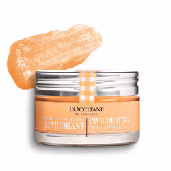 L'OCCITANE Invigorating Face & Eye Mask | Vegan & 98% Readily Biodegradable | Clean & Premium Beauty Skincare Mask for All Sk ...