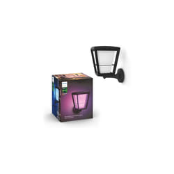 Philips Hue Econic White and Colour Ambiance LED Smart Garden Wall Light [Up Lantern], Works with Alexa, Google Assistant and Apple Homekit