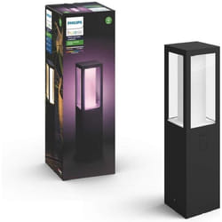 Philips Hue Impress White and Colour Ambiance LED Smart Outdoor Pedestal Light [Regular] Works with Alexa, Google Assistant and Apple Homekit