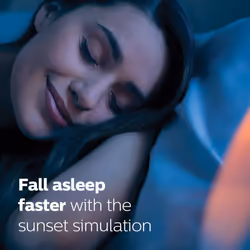Philips Wake Up Light, White, 5 Natural Alarm Sounds