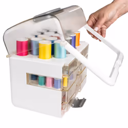 Singer Sew It Goes 224 Piece Set, White, One Size