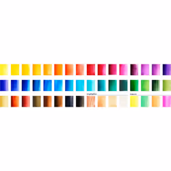 Faber-Castell Creative Studio Watercolours In Pans, Multicoloured, Set Of 48, For Art, Craft, Drawing, Sketching, Home, School, University, Colouring