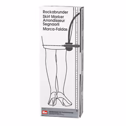 Prym Skirt Marker, White, 80 cm, mit Skala, grau, 1 St?ck