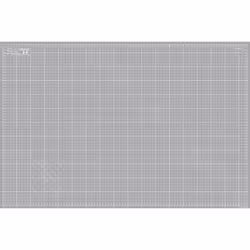 Elan A1 Cutting Mat Grey, 5-Ply Hobby Board for Crafts 90X60 CM, Large Self Healing Cutting Mat A1, Large Craft Board for Sew ...