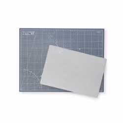 Elan A1 Cutting Mat Grey, 5-Ply Hobby Board for Crafts 90X60 CM, Large Self Healing Cutting Mat A1, Large Craft Board for Sewing & Quilting