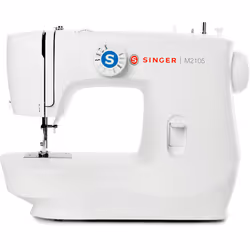 Singer M2105 Sewing Machine, White, One Size