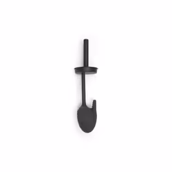 Brabantia - Mindset Toilet Brush and Holder - Bristle Brush - Protective Steel Handle - Corrosion Resistant - Bathroom Accessory - Infinite Grey - 42