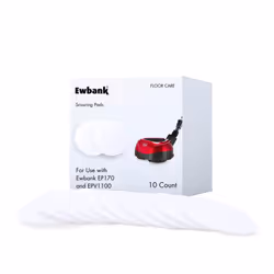 Ewbank Bulk Pack of Ten Scouring Pads, White