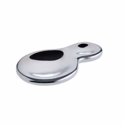 Alessi T-1000 - Design Spoon Holder, 18/10 Stainless Steel, Silver