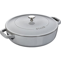 STAUB Cast Iron Chistera, Grey, 24 cm