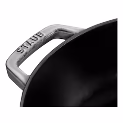 STAUB Cast Iron Chistera, Grey, 24 cm