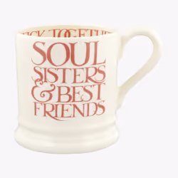 Emma Bridgewater Large Mug 1/2 Pint, Ceramic Coffee Mug Large - Stoneware Mug, Cappuccino, Latte, Coffee, Tea Cup - Beautiful ...
