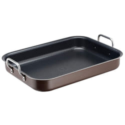 Tefal J1605902 Success Professional Aluminium Baking Dish with Handles - Brown - 27 x 37 x 4.5 cm