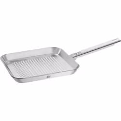 ZWILLING 40996-024-0 Plus, Square Grill Pan, Cast Iron, 24 x 24 cm, Clad