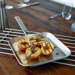 ZWILLING 40996-024-0 Plus, Square Grill Pan, Cast Iron, 24 x 24 cm, Clad