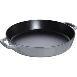 STAUB Cast Iron Frying Pan, Grey, 34 cm