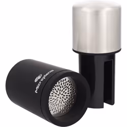 Microplane Spice Mill Stainless steel for Nutmeg Cinnamon Tonka beans,5 x 5 x 13.6 cm