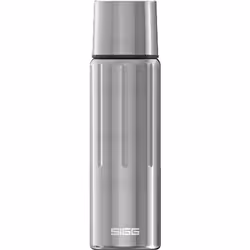 SIGG - Insulated Water Bottle - Thermo Flask Gemstone IBT Obsidian - with Cup - Leakproof - Lightweight - BPA Free - 18/8 Sta ...