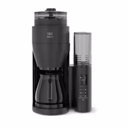 Melitta Filter Coffee Machine with Integrated Ceramic Grinder with 11 Settings, Adjustable Strength, Makes 2 to 10 Cups, Time ...