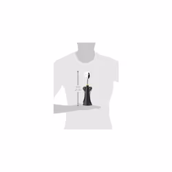 Alessi A di Alessi | AAM01B Anna G. Design Corkscrew, Resin and Chrome Zamak, Black