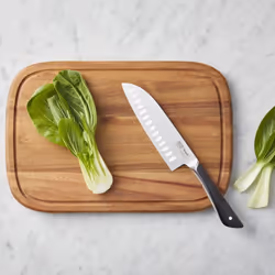 Tefal Jamie Oliver Chopping Board - Medium Size, Premium Acacia Wood, Anti-Slip Surface - Ideal for Cutting and Food Preparation - Stylish and Durable