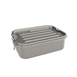 Sigg Gemstone Box Lunch Box, Stainless Steel Lunch Box with Leak-Proof Silicone Rim, Divided Lunch Box for Lunch and Leftovers