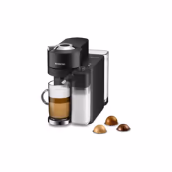 De'Longhi Nespresso Vertuo Lattissima ENV300.B, Automatic Coffee Machine with Automatic Milk Frother, Single-Serve Capsule Co ...