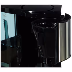 Melitta Filter Coffee Maker with Glass Pourer, Hot Hold and Timer Function, Optima Timer, Black, 100801