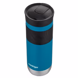 Contigo Byron 2.0 Insulated Mug, Stainless Steel, SNAPSEAL Closure, Travel Coffee Mug, 100% Leak Proof, 590 ml