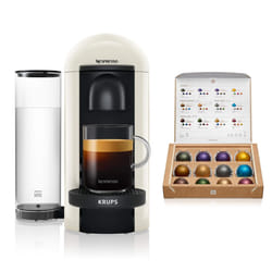 Nespresso XN903140 Vertuo Pod Coffee Machine, Fiber, 1260 W, White