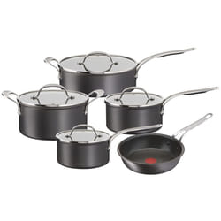 Jamie Oliver Tefal Anodised Aluminium Non-Stick Pan Set (Burn Marks/Chipped) B+