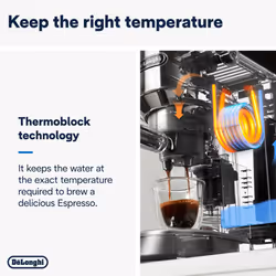 De'Longhi Dedica Style, Traditional Pump Espresso Machine, Coffee and Cappuccino Maker, EC685M, Silver