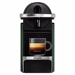Nespresso Pixie Coffee Pod Machine by Krups, Compact Espresso Maker for Original Pods, 19-Bar High Pressure, Fast Heat-Up, Energy Saving, Auto