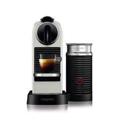 Nespresso De'Longhi CitiZ EN267.WAE, Capsule Milk Frother, Single-Serve Pod Coffee Machine, Cappuccino Maker, 19 Bar Pressure, 2 Cup Sizes, Welcome