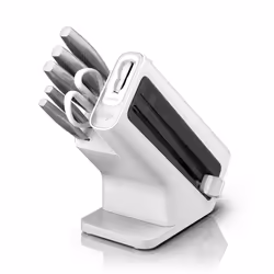 Ninja StaySharp Knife Set, Stainless Steel 6-Piece Knife Set with Integrated Sharpener, Chef knife, Slicing knife, Bread knif ...