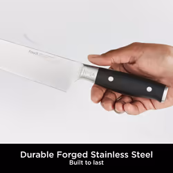 Ninja Foodi StaySharp Knife Block with Integrated Sharpener; 5 Knives and Scissors (1 pair), Sharp 6-Piece Knife Set; Chef, Bread, Slicing, Utility,