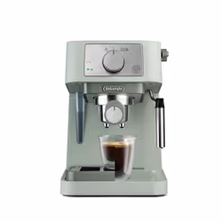 De'Longhi Manual Coffee Machine Stilosa EC260.GR, 15 Bar Pressure, Cappuccino System, Automatic Switch-Off, Compatible with ESE pods, 2 Level Tray,