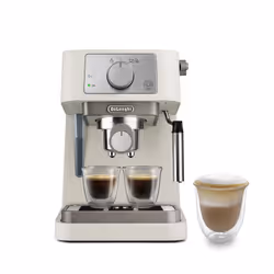 De'Longhi Manual Coffee Machine Stilosa EC260.CR, 15 Bar Pressure, Cappuccino System, Automatic Switch-Off, Compatible with E ...